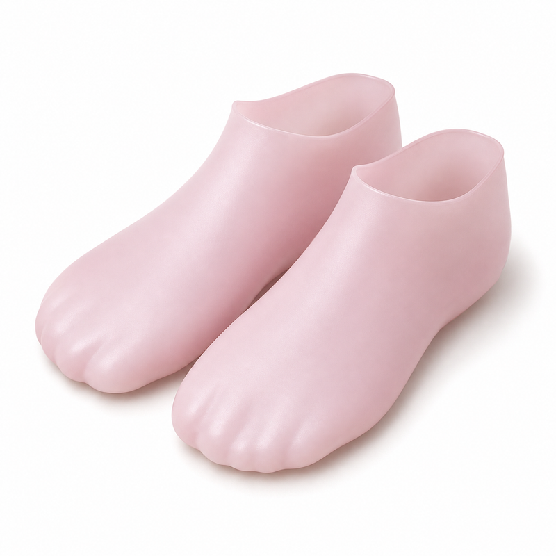 Calze in gel idratanti rosa Dagrox - vista frontale premium