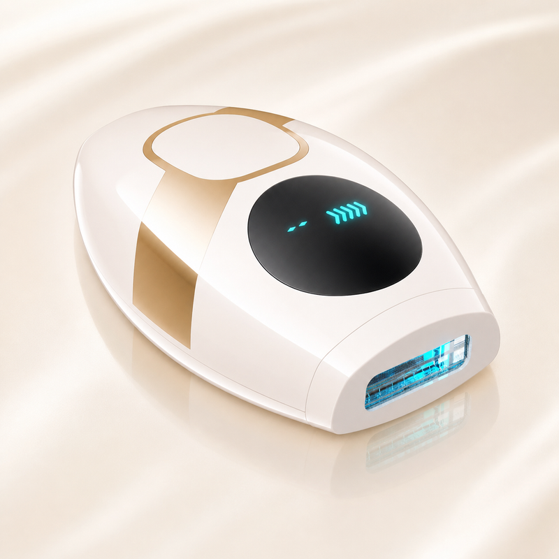 Epilatore IPL a luce pulsata, vista hero frontale
