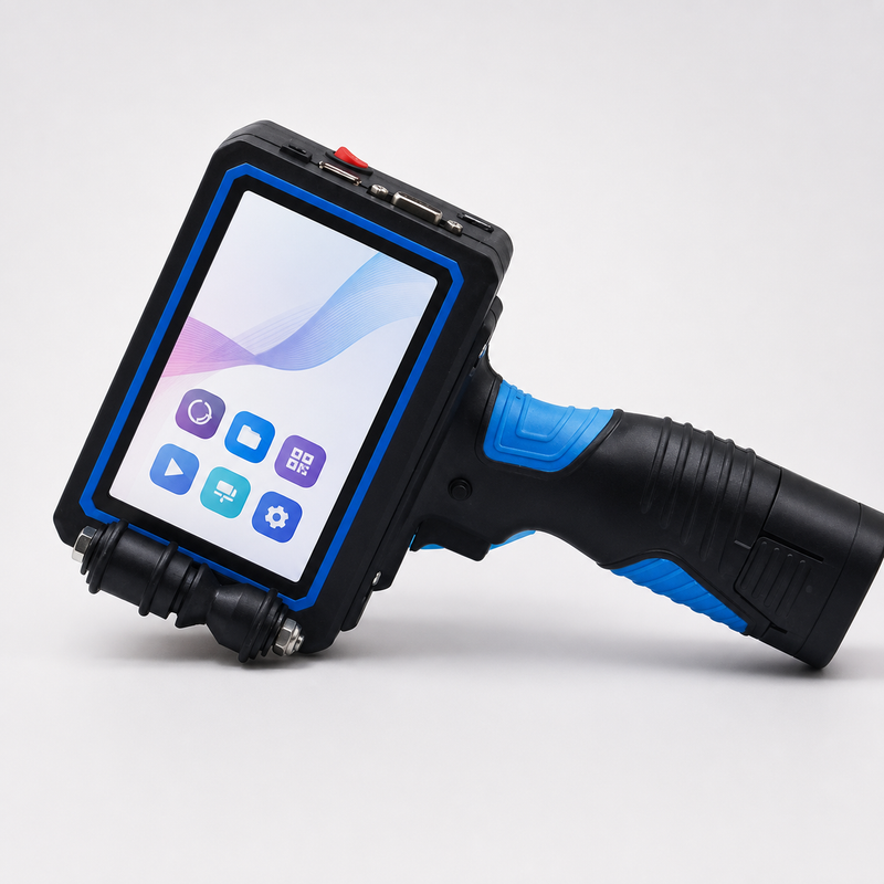 Stampante inkjet portatile TIJ - vista hero frontale pulita