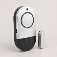 Allarme magnetico per porte e finestre, vista angolata del sensore e del magnete