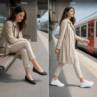 2026-07-27-dagrox-sneaker-comfort-donna-05 | Prima e dopo: scelta di calzatura per il tragitto quotidiano