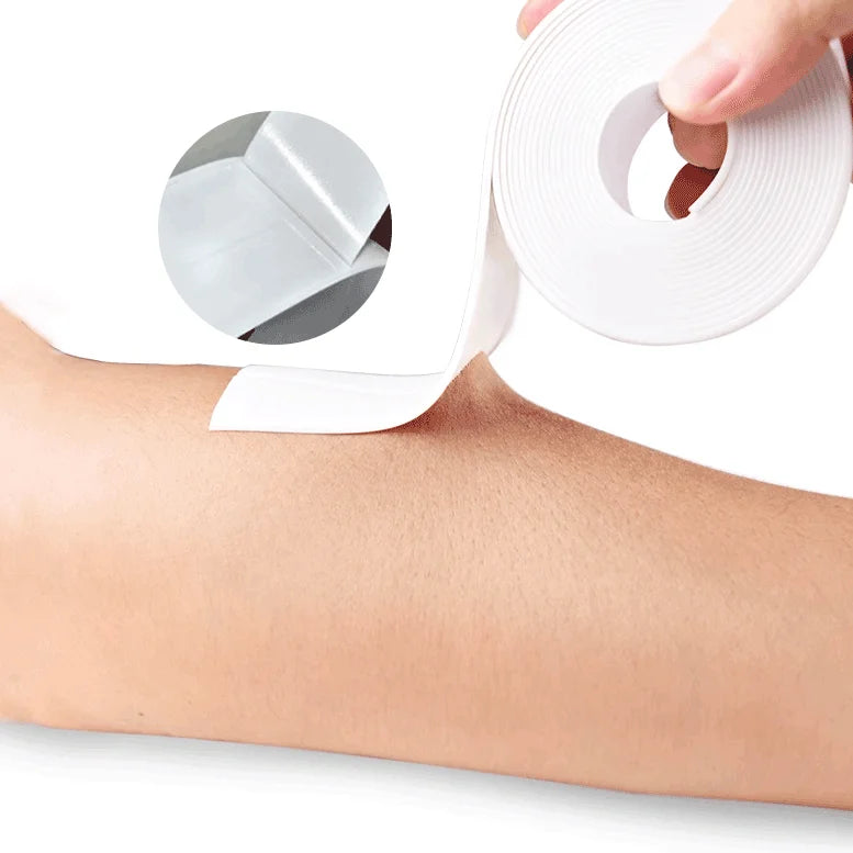 Nastro sigillante impermeabile per bagno e cucina - il silicone nero sparisce in mezz'ora
