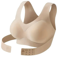 Reggiseno posturale senza ferretto con fascia di sostegno per la schiena