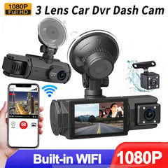 Specchietto retrovisore con dashcam doppia - la tua versione dell'incidente registrata