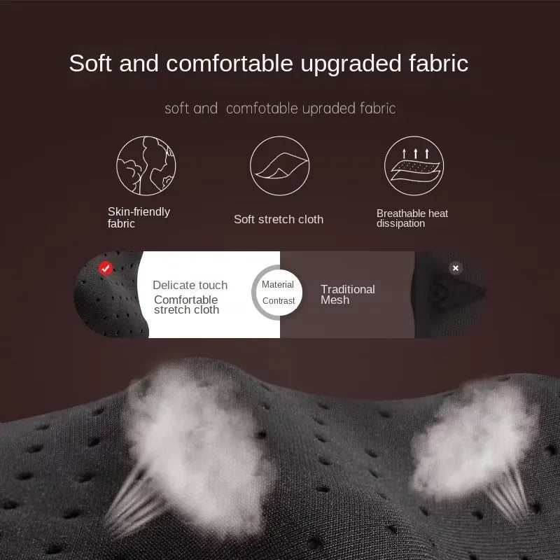 Massaggiatore Cervicale Shiatsu con Calore — Testine Impastanti per Collo e Spalle