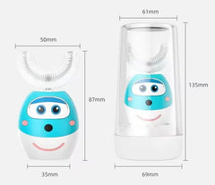 Spazzolino elettrico per bambini con base a induzione - due minuti scanditi, senza discussioni