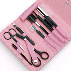 Set 8 strumenti da make-up in acciaio - la rifinitura che il rasoio non fa