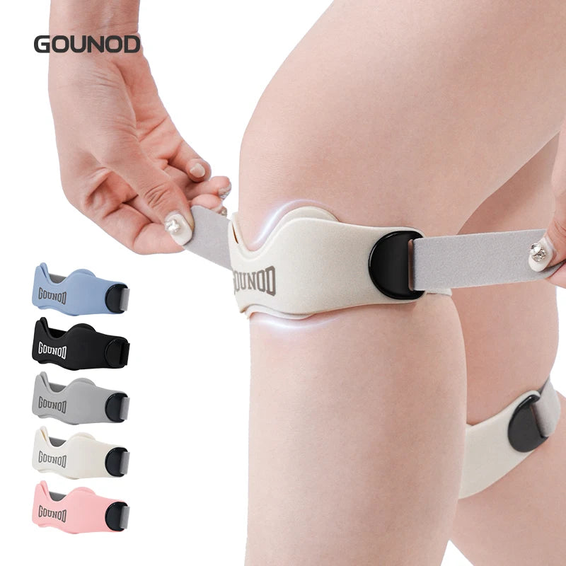 Cinturino rotuleo in silicone - sostiene il tendine sotto la rotula quando cammini e corri
