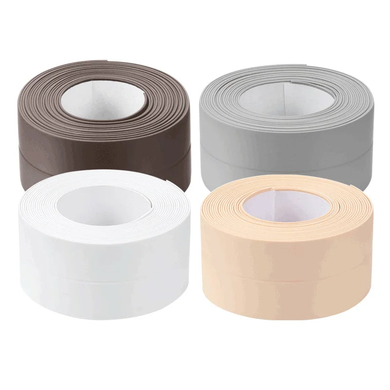 Nastro sigillante impermeabile per bagno e cucina - il silicone nero sparisce in mezz'ora