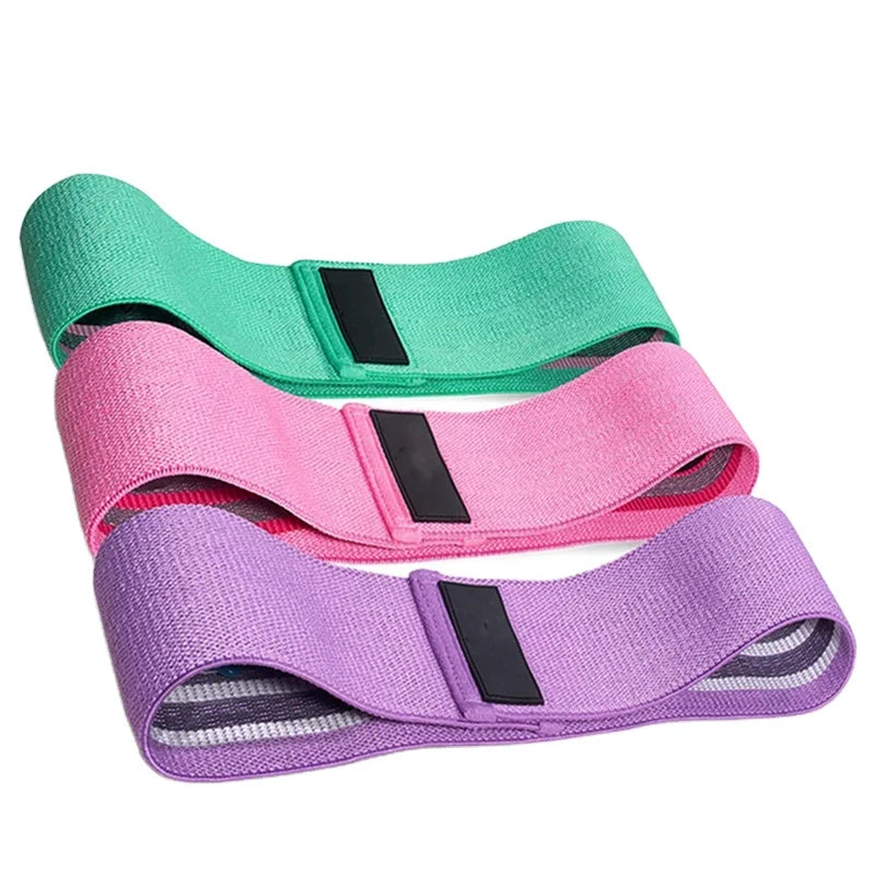 Set 3 Fasce Elastiche Fitness – Resistenze per Glutei e Gambe