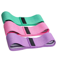 Set 3 Fasce Elastiche Fitness – Resistenze per Glutei e Gambe