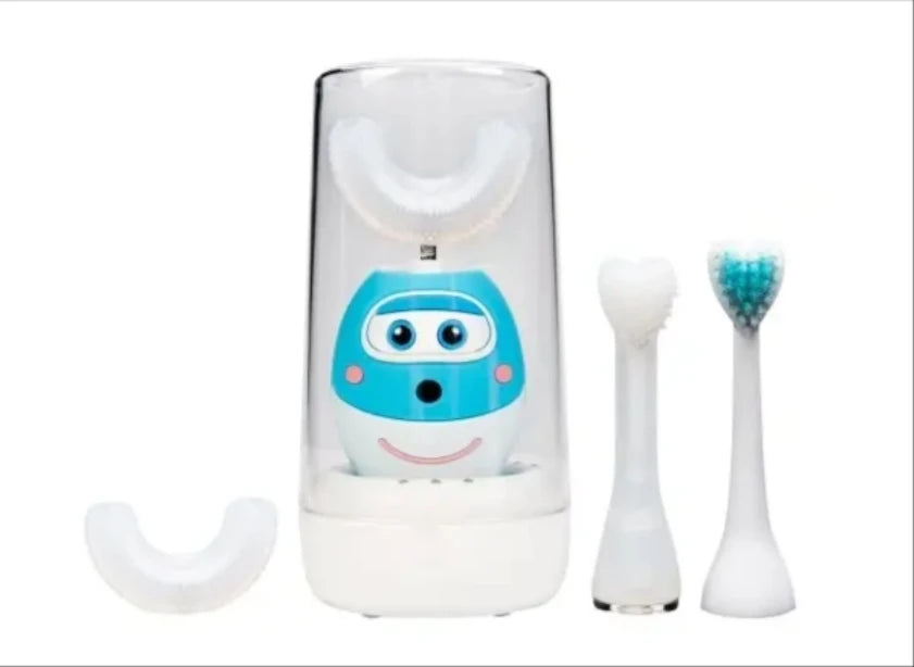 Spazzolino elettrico per bambini con base a induzione - due minuti scanditi, senza discussioni