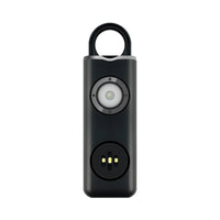Allarme Personale a Strappo 130 dB — Portachiavi con Torcia LED, 4 Colori
