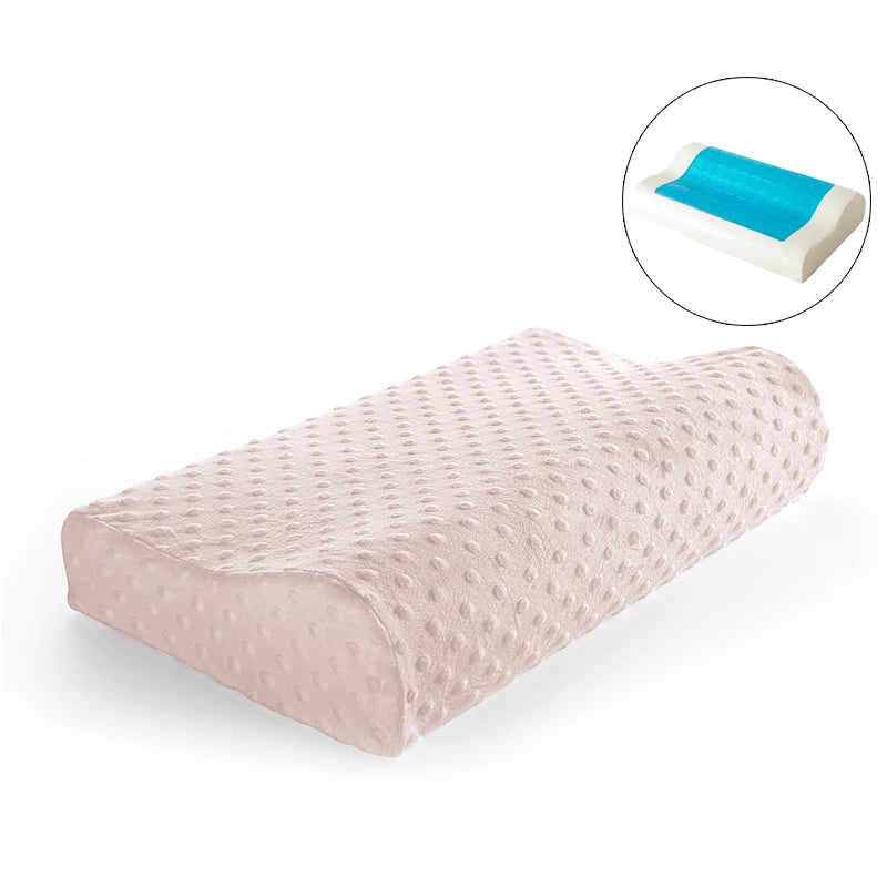 Cuscino cervicale ergonomico in memory foam - sostiene il collo invece di alzare la testa