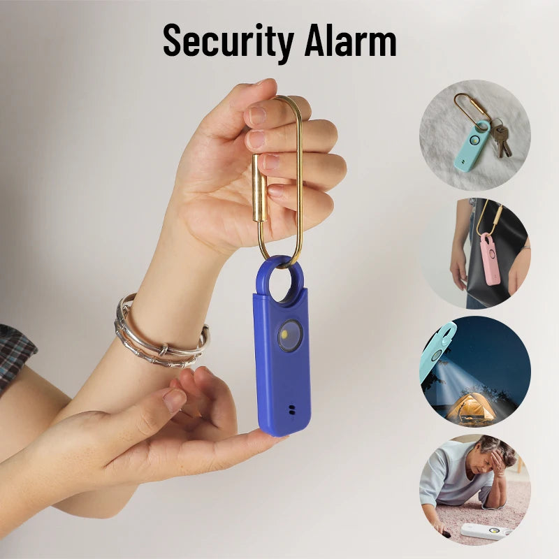 Allarme personale da borsa – sirena da 135 dB e luce LED