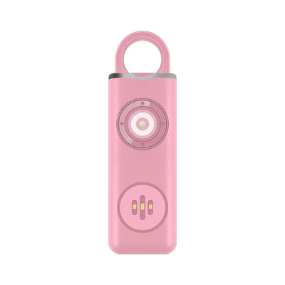 Allarme Personale a Strappo 130 dB — Portachiavi con Torcia LED, 4 Colori