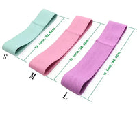 Set 3 Fasce Elastiche Fitness – Resistenze per Glutei e Gambe