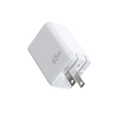 Caricatore GaN 65W a 3 porte - un solo alimentatore per telefono, tablet e portatile