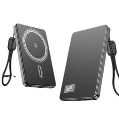 Power bank magnetico 3 in 1 - si attacca dietro al telefono e basta, niente cavo