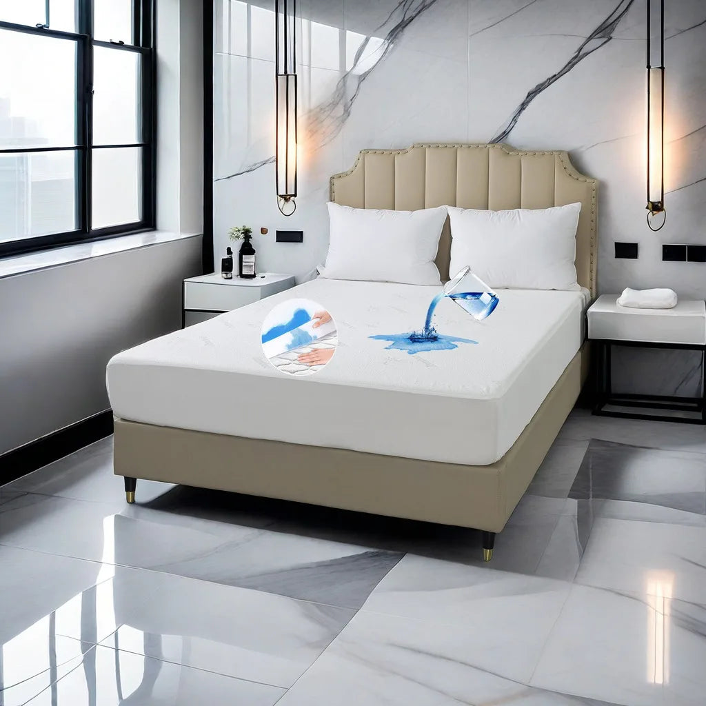 Coprimaterasso impermeabile trapuntato - la pipi' a letto non arriva piu' al materasso