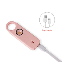 Allarme personale da borsa – sirena da 135 dB e luce LED