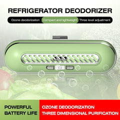 Deodorizzatore ricaricabile per frigorifero - l'odore di frigo misto sparisce dal ripiano