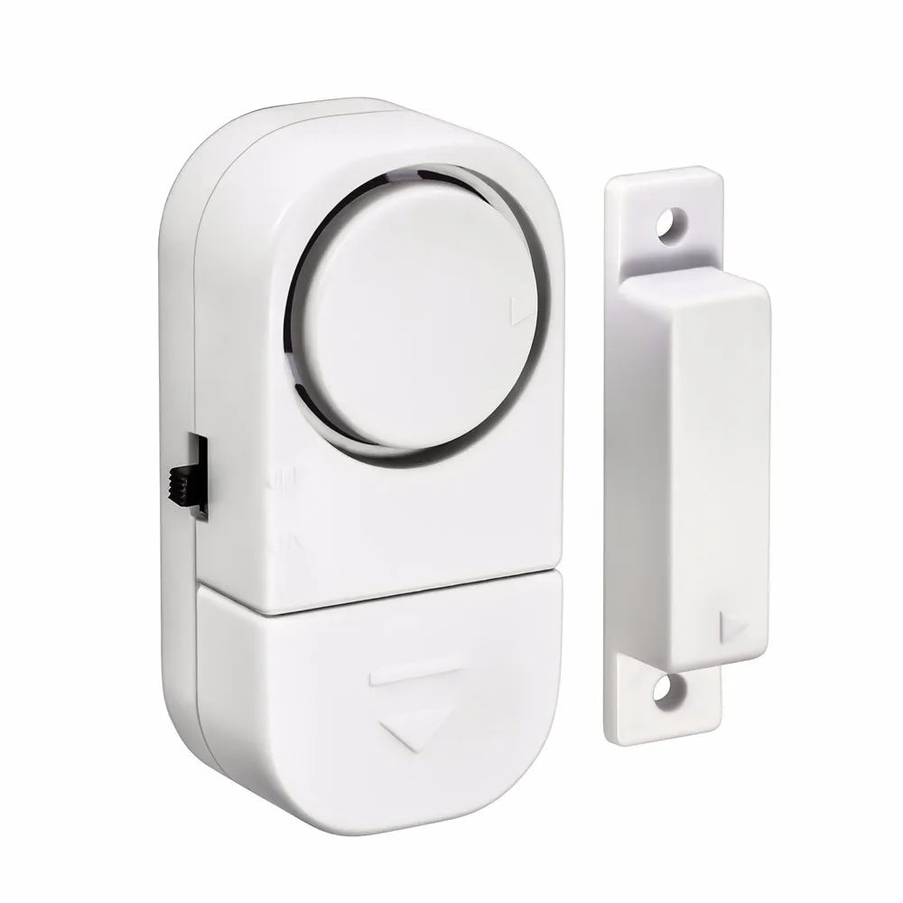Sensori Allarme per Porte e Finestre — Set da 6, Senza Fili e Senza Forare