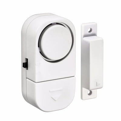Sensori Allarme per Porte e Finestre — Set da 6, Senza Fili e Senza Forare