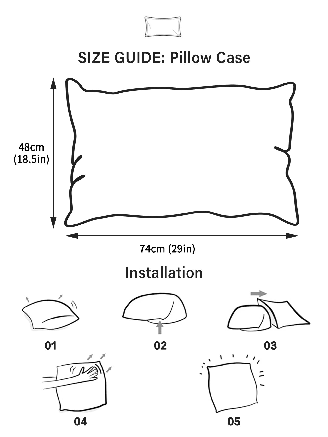 Federe impermeabili 50x70 - 2 pezzi che salvano i guanciali da sudore e sbavature