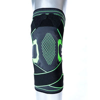 Ginocchiera compressiva con stabilizzatori laterali e anello rotuleo