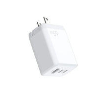 Caricatore GaN 65W a 3 porte - un solo alimentatore per telefono, tablet e portatile
