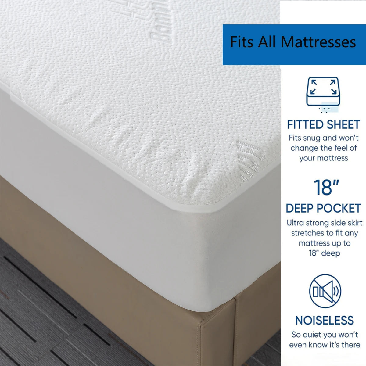Coprimaterasso impermeabile trapuntato - la pipi' a letto non arriva piu' al materasso