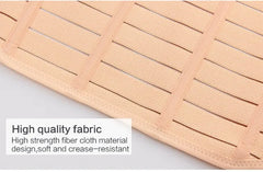 Fascia post-parto 3 in 1 regolabile - pancia, vita e bacino con tre bande separate