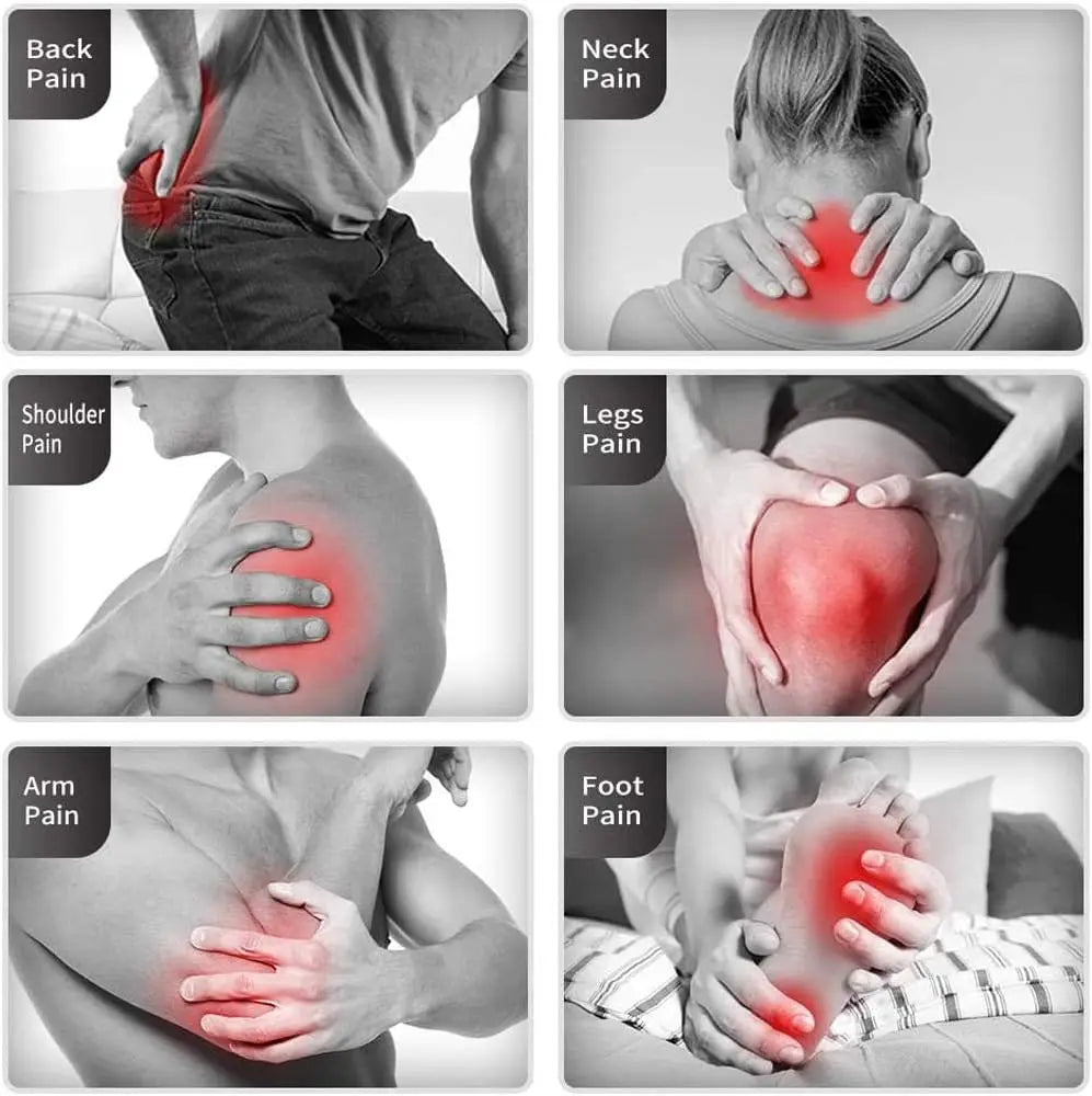 Massaggiatore Cervicale Shiatsu con Calore — Testine Impastanti per Collo e Spalle