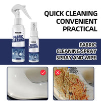 Spray pulitore per interni auto - la macchia sul tessuto del sedile viene via