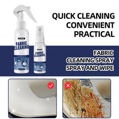 Spray pulitore per interni auto - la macchia sul tessuto del sedile viene via