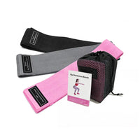 Set 3 Fasce Elastiche Fitness – Resistenze per Glutei e Gambe