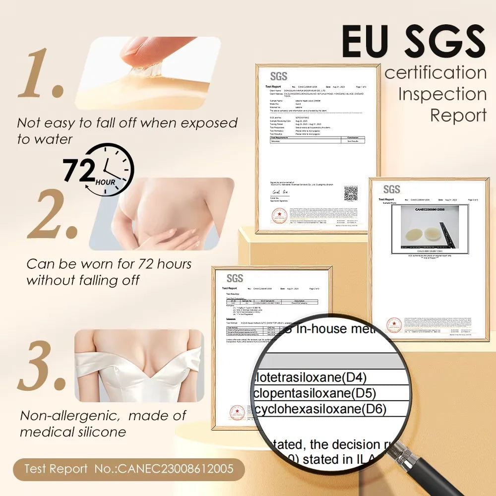 Reggiseno Adesivo Push-Up Invisibile — Enhancer in Silicone Strapless