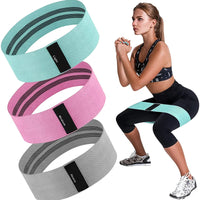 Set 3 Fasce Elastiche Fitness – Resistenze per Glutei e Gambe