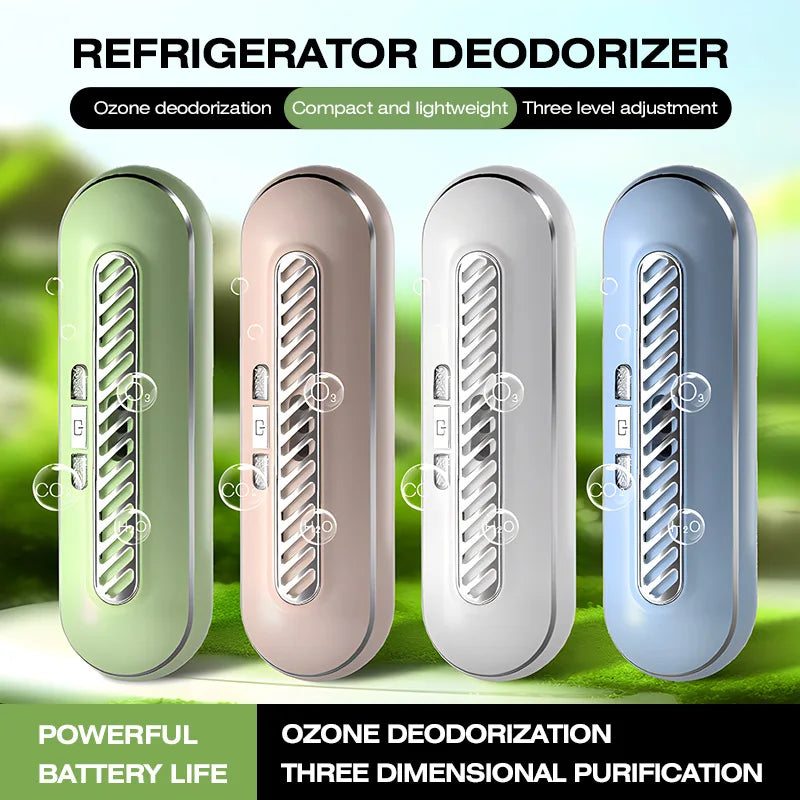 Deodorizzatore ricaricabile per frigorifero - l'odore di frigo misto sparisce dal ripiano