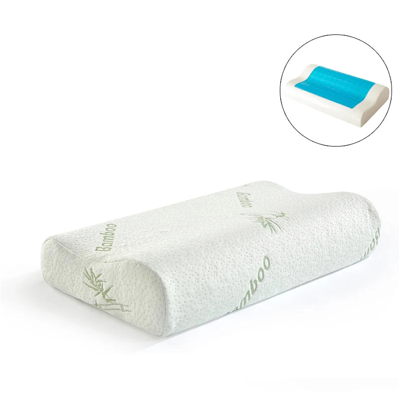 Cuscino cervicale ergonomico in memory foam - sostiene il collo invece di alzare la testa