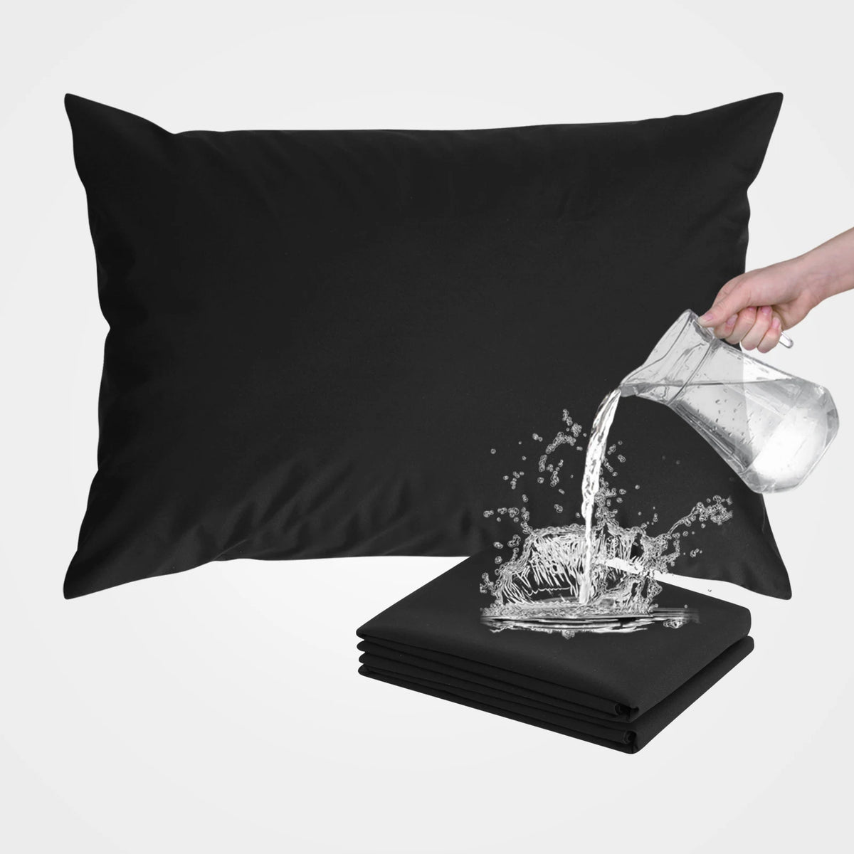 Federe impermeabili 50x70 - 2 pezzi che salvano i guanciali da sudore e sbavature