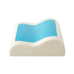Cuscino cervicale ergonomico in memory foam - sostiene il collo invece di alzare la testa
