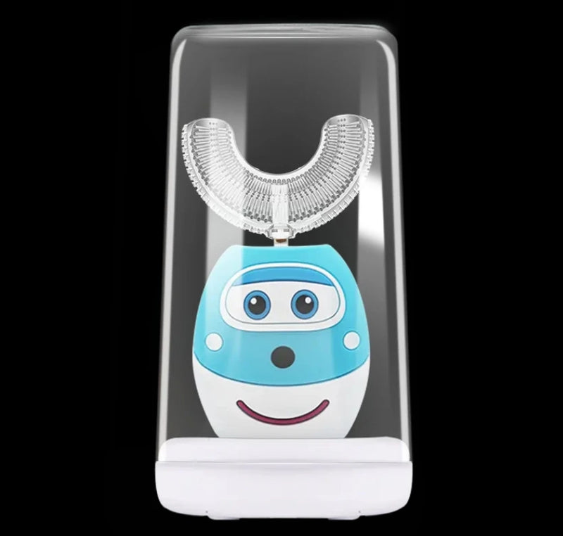 Spazzolino elettrico per bambini con base a induzione - due minuti scanditi, senza discussioni