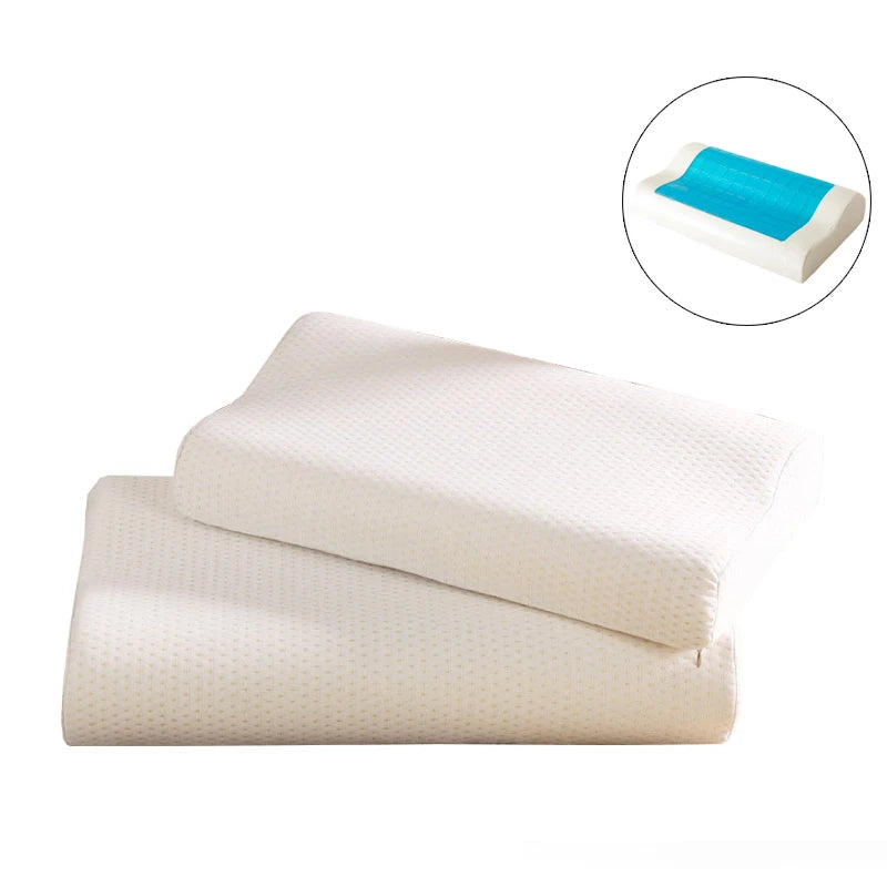 Cuscino cervicale ergonomico in memory foam - sostiene il collo invece di alzare la testa