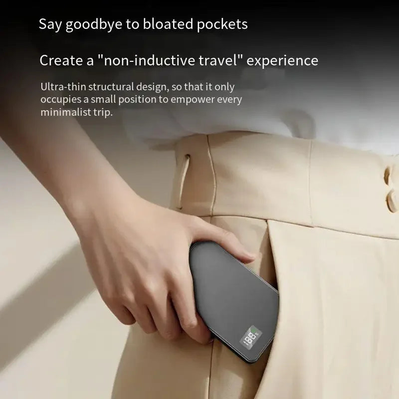 Power bank magnetico 3 in 1 - si attacca dietro al telefono e basta, niente cavo