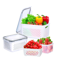 Contenitore salva-freschezza per frigo - frutta e verdura che durano settimane, non giorni