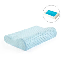 Cuscino cervicale ergonomico in memory foam - sostiene il collo invece di alzare la testa