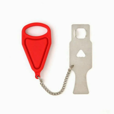 Serratura Portatile da Viaggio 3-in-1 — Blocca la Porta dall'Interno, Senza Attrezzi