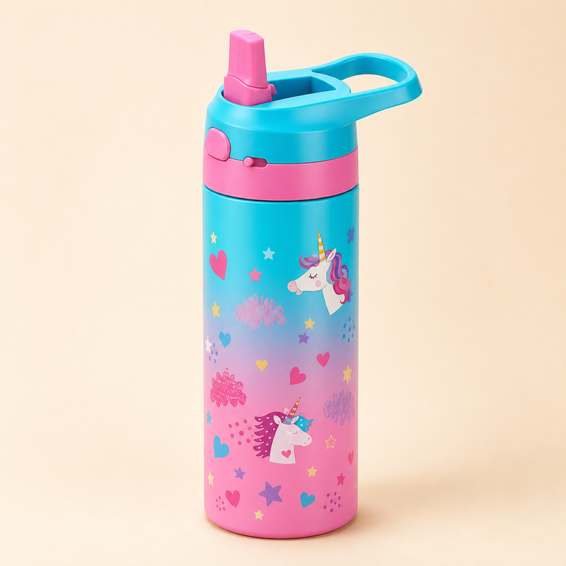 Borraccia termica per bambini, vista hero frontale